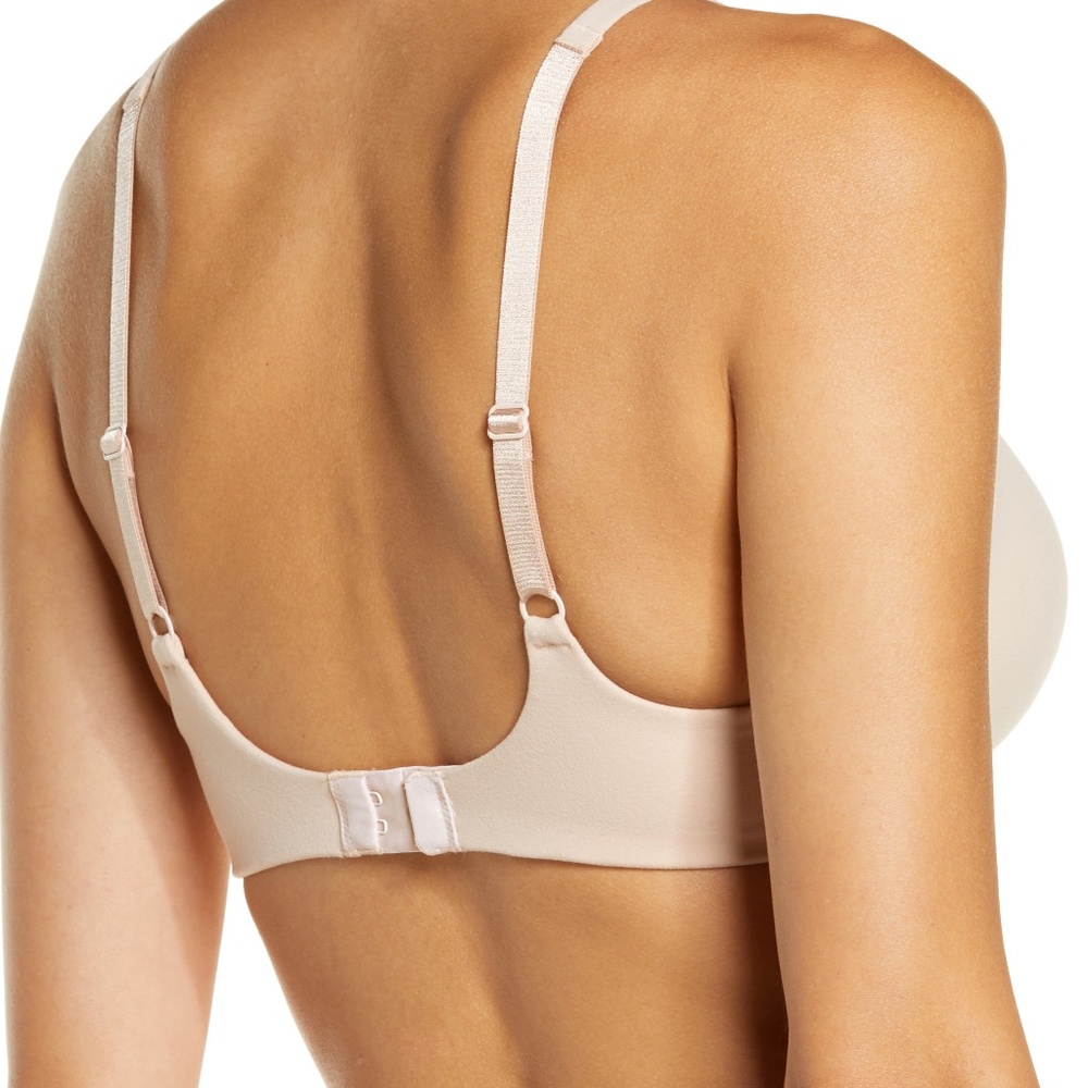$65 Wacoal How Perfect No-Wire Contour‎ Bra in Nude [SZ 34DDD US ] - Picture 14 of 15
